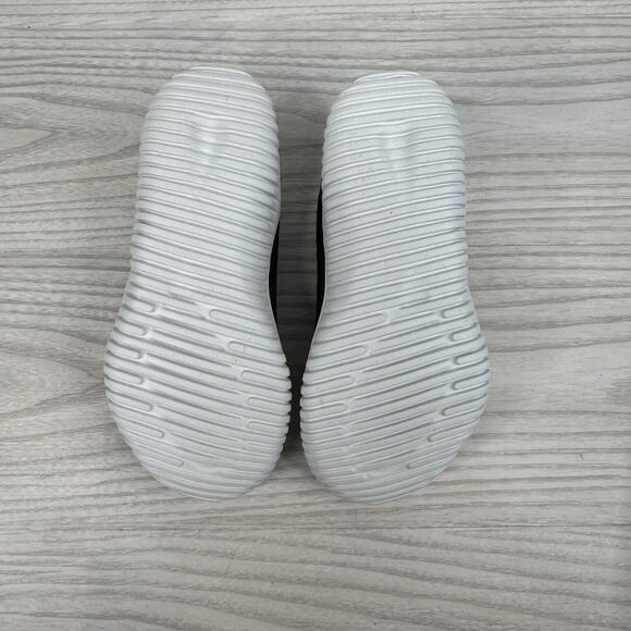 Adidas RapidaZen 2.0 C Sneakers Kids SZ 12K Black Gold Slip On Stretchy Low Top - Picture 7 of 8